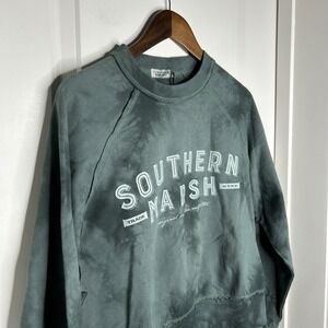 Southern Marsh Tie Dye Sweatshirt Crewneck Long Sleeve Cotton Women